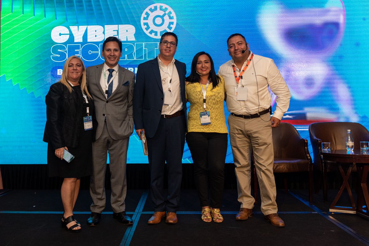 IotCic's tweet photo. Cybersecurity Bank &amp; Government Edición Chile 2023

En el marco de la edición 2023 el @IotCic ha estado presente representado por nuestro presidente Freddy Macho en el liderazgo de un panel con excelentes ponentes.

Panel de Ciberseguridad en la Banca y Finanzas. https://t.co/1SzdgTWqhS