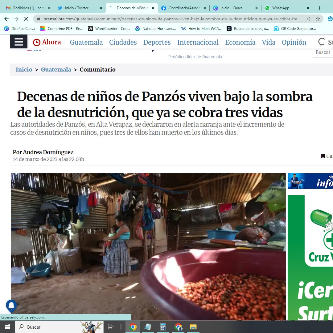 lasenyal's tweet photo. Es #Panzos #Cahaboncito no Africa, tenemos tan cerca la muerte y la desnutrición. Exijamos a las autoridades una pronta respuesta. https://t.co/DOKx5aKhOz