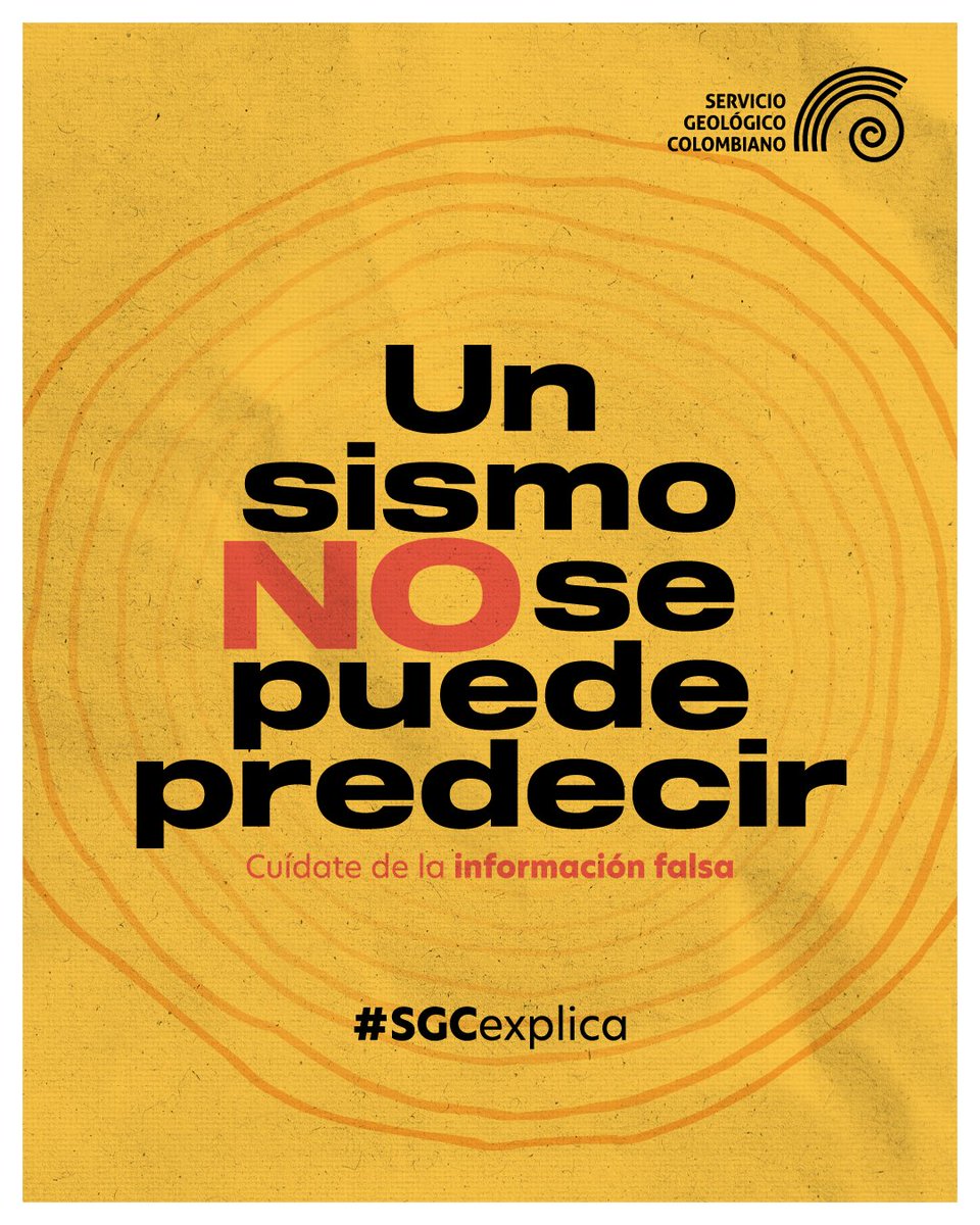 Servicio Geológico Colombiano tweet media