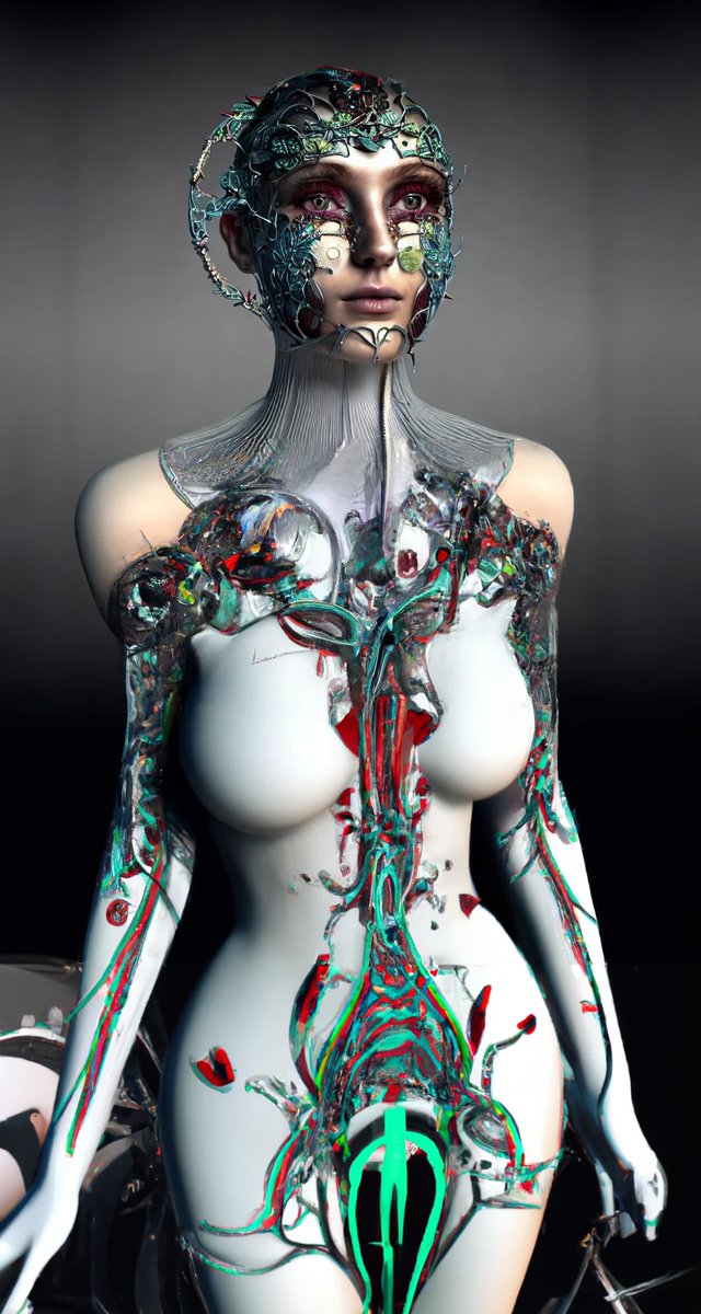 NFTSpaceTravel's tweet photo. 🚨 NEW MINT 🚨 

"Biomechanical Cyborg #18"
On 
@opensea

Link 🔻
https://t.co/T8w5wHehEc https://t.co/A3GRbbBPgq