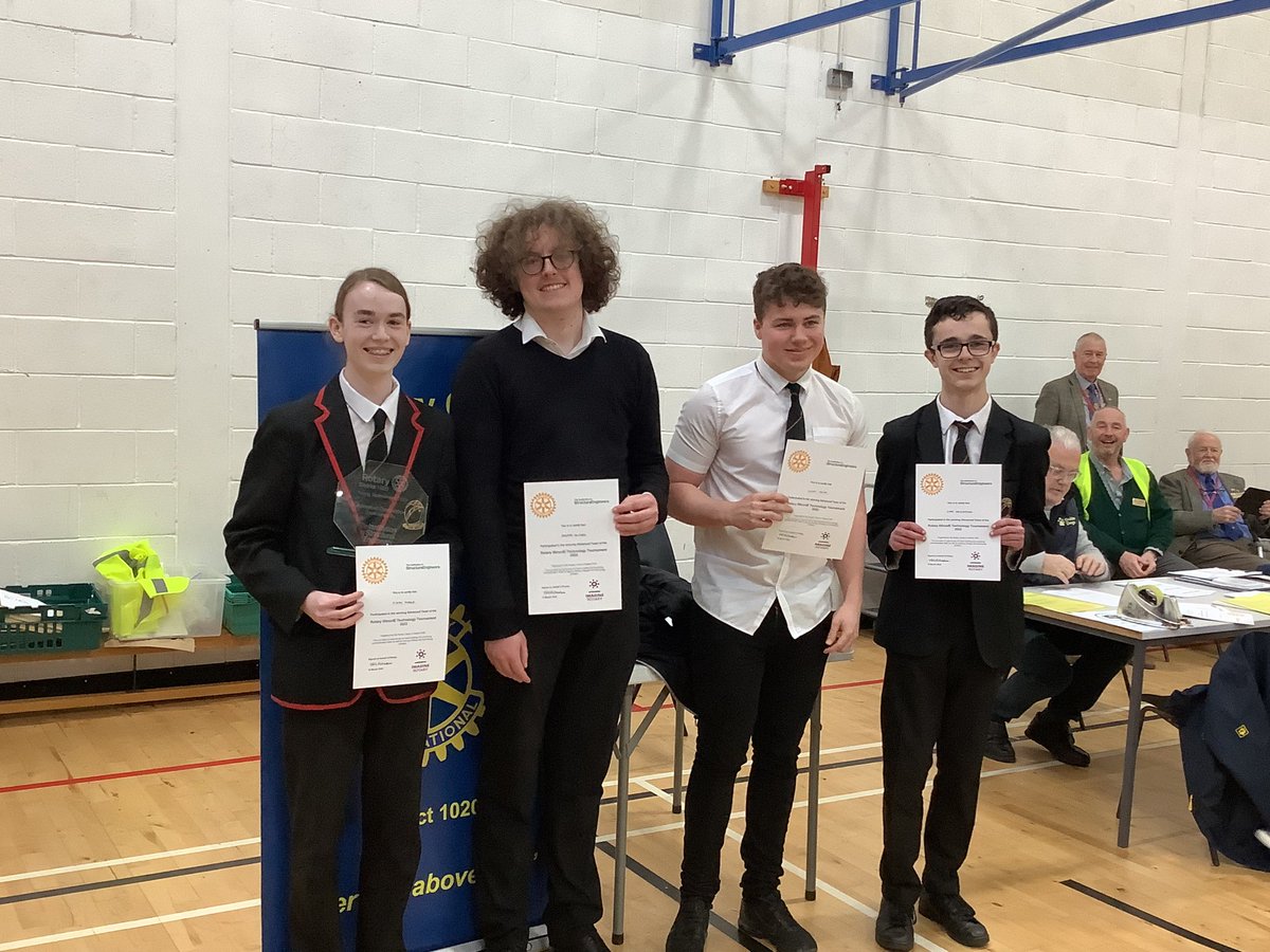 And the Young Technologist winners are…. 🥇<a href="/Boness_Academy/">Bo'ness Academy</a> #BSW2023