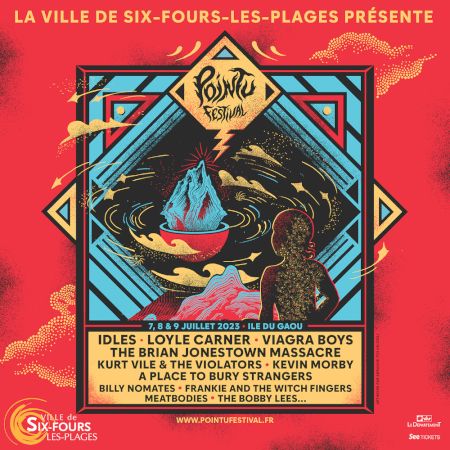 WFenec's tweet photo. Le @pointufestival, qui se déroulera en juillet à Six-Fours (83), accueillera @idlesband, @ViagraBoys, The Brian Jonestown Massacre, @therealkurtvile & The Violators, @APTBS, @THEBOBBYLEES1, parmi d'autres : https://t.co/FXZyJcZemL
#festival #rock #var #iledugaou https://t.co/U47QzPTkr8
