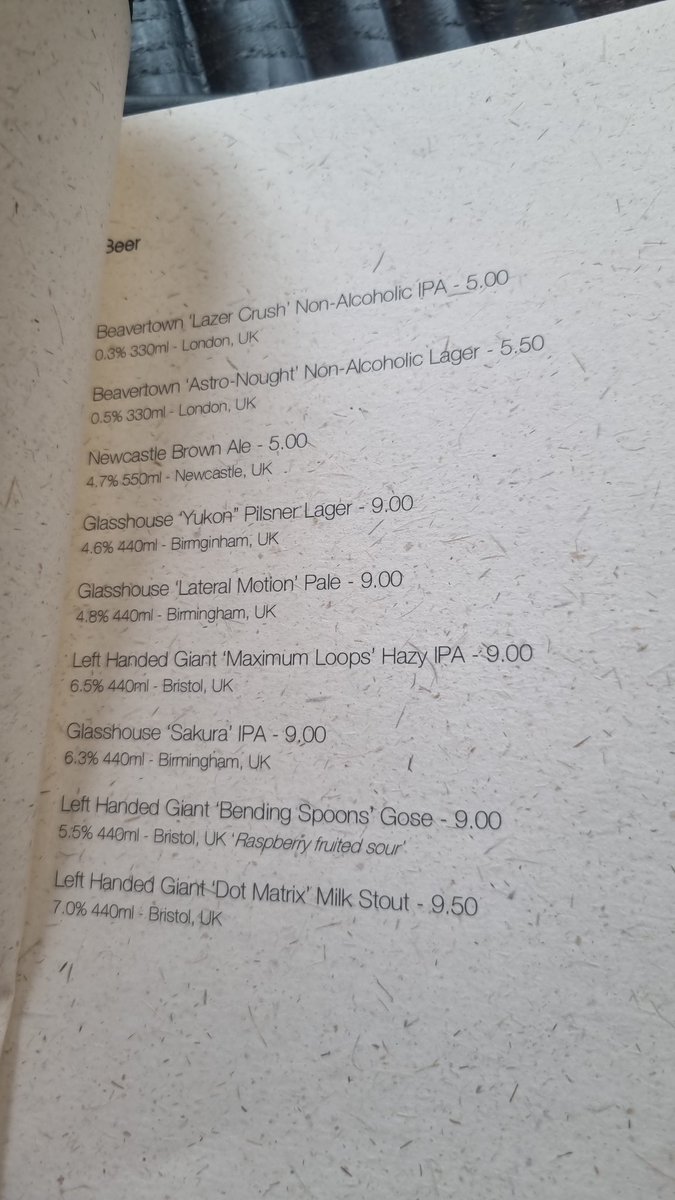 Travel 120 miles to Ynyshir and still greeted with the best brewery around from our doorstep! <a href="/GlassHouseBeers/">GlassHouse Beer Co</a>