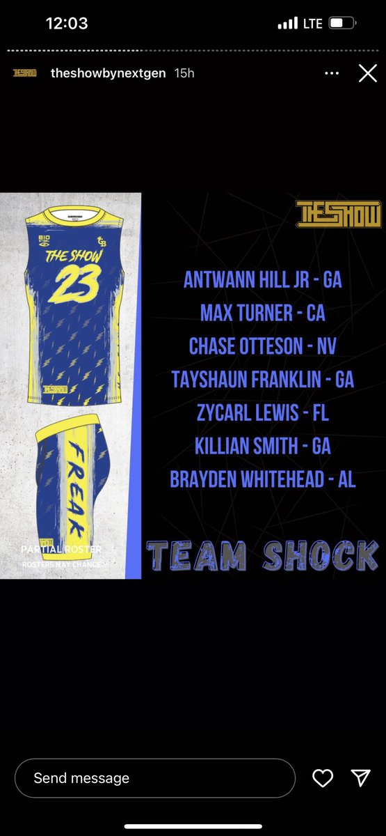 tayshaun0421's tweet photo. #teamshock let’s go 💪🏿💪🏿@TheSHOWByNXGN https://t.co/Ury5q61amj