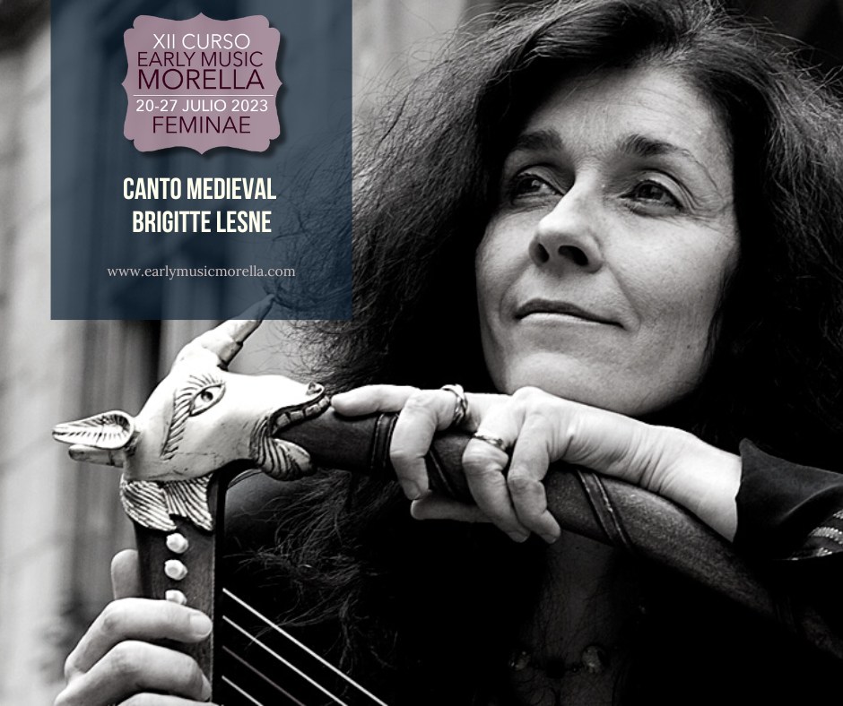EarlyMusMorella's tweet photo. ✨BRIGITTE LESNE
#cantomedieval
📌 20 a 27 de julio de 2023, Morella, Castellón. https://t.co/O2SxUkJfC8