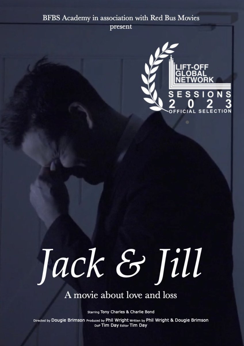 Absolutely thrilled that ‘Jack &amp; Jill’ has been selected for the <a href="/liftoffnetwork/">Lift-Off Global Network</a> film festival.  Huge congratulations to <a href="/dougiebrimson/">Dougie Brimson 🎬 🇬🇧 🇮🇱</a> and his fantastic team. #actor #casting
