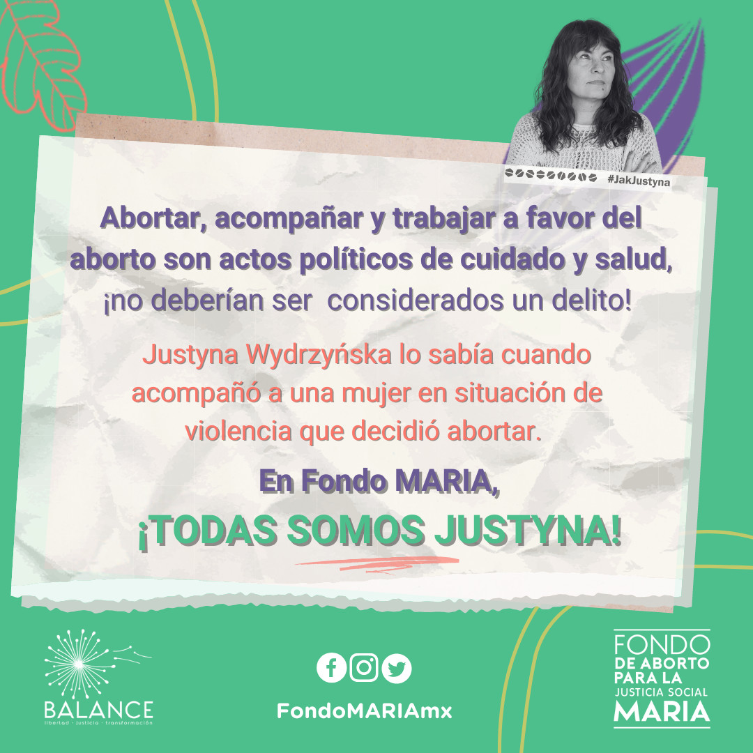 🙅🏾‍♀️ La activista polaca Justyna Wydrzyńska fue juzgada culpable por 'proporcionar ayuda' a una mujer que necesitaba pastillas para abortar.
✊🏾🔥 Condenamos estas acciones que obstaculizan el acceso a nuestros derechos sexuales y reproductivos. 

💚 #jakjustyna #jakjustyna