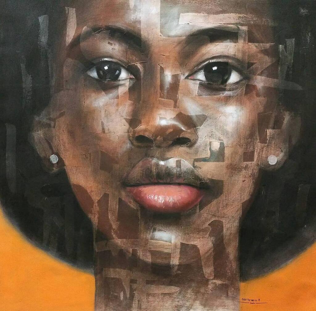 BEYOND BEAUTY 
art by <a href="/odeyemi_seun/">Odeyemi seun michael</a>
・・・
Beyond beauty
Acrylic, Conte and Charcoal on canvas
40 by 40 inches
2021

#art #artcollector #blackart #giz #african #shopping online #figurepainting  #contemporary #galleryowners #beyondbeauty #acrylicpainting… instagr.am/p/Cp2xjsUuXyt/