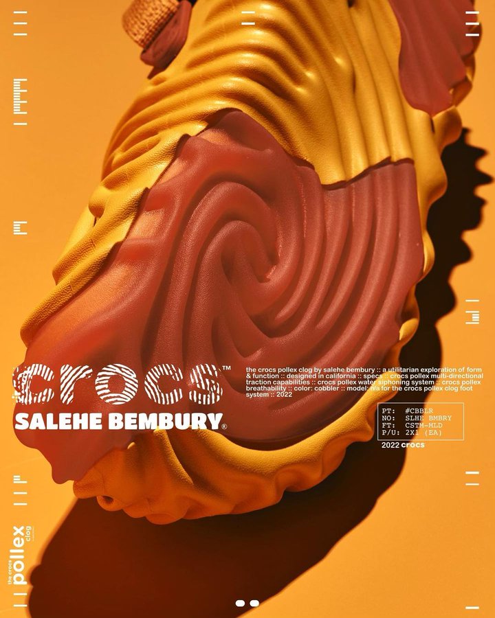 SOLELINKS's tweet photo. Ad: EASY COP👌
Salehe Bembury x Crocs Pollex Clog '
=> https://t.co/irbFhz0SXy https://t.co/OgC0pTpjKz