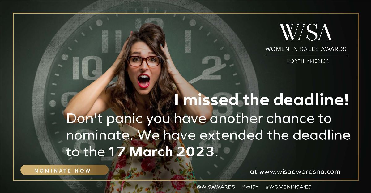 Women In Sales Award tweet media