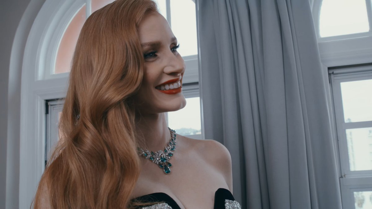 bestofchastains's tweet photo. jessica chastain for gucci (2023) https://t.co/fDZLnG3RM0
