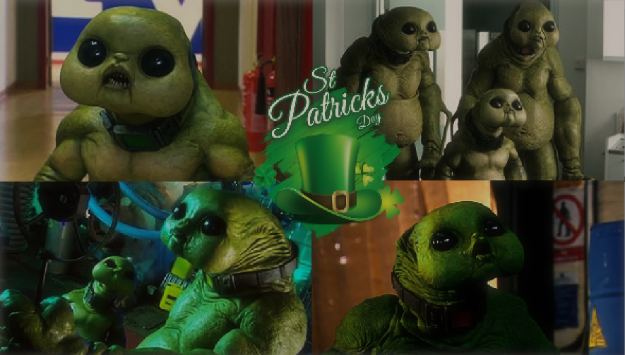 BannermanBuddi1's tweet photo. Do you think they celebrate it on Raxacoricofallapatorius? 🤣
#StPatricksDay #DoctorWho #sja #TheSarahJaneAdventures #Slitheen https://t.co/kjgHqXpe6M
