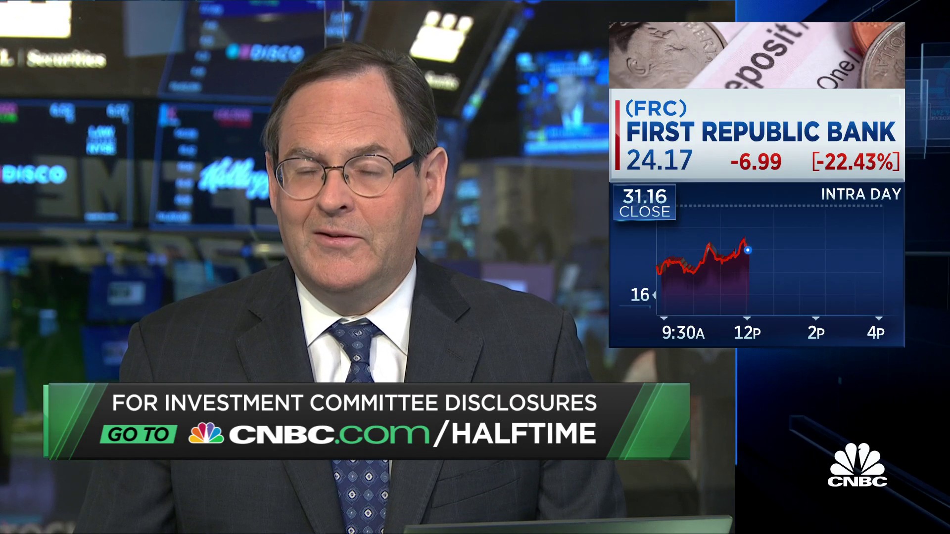 CNBC Halftime Report on Twitter "Jim Lebenthal defends his position in