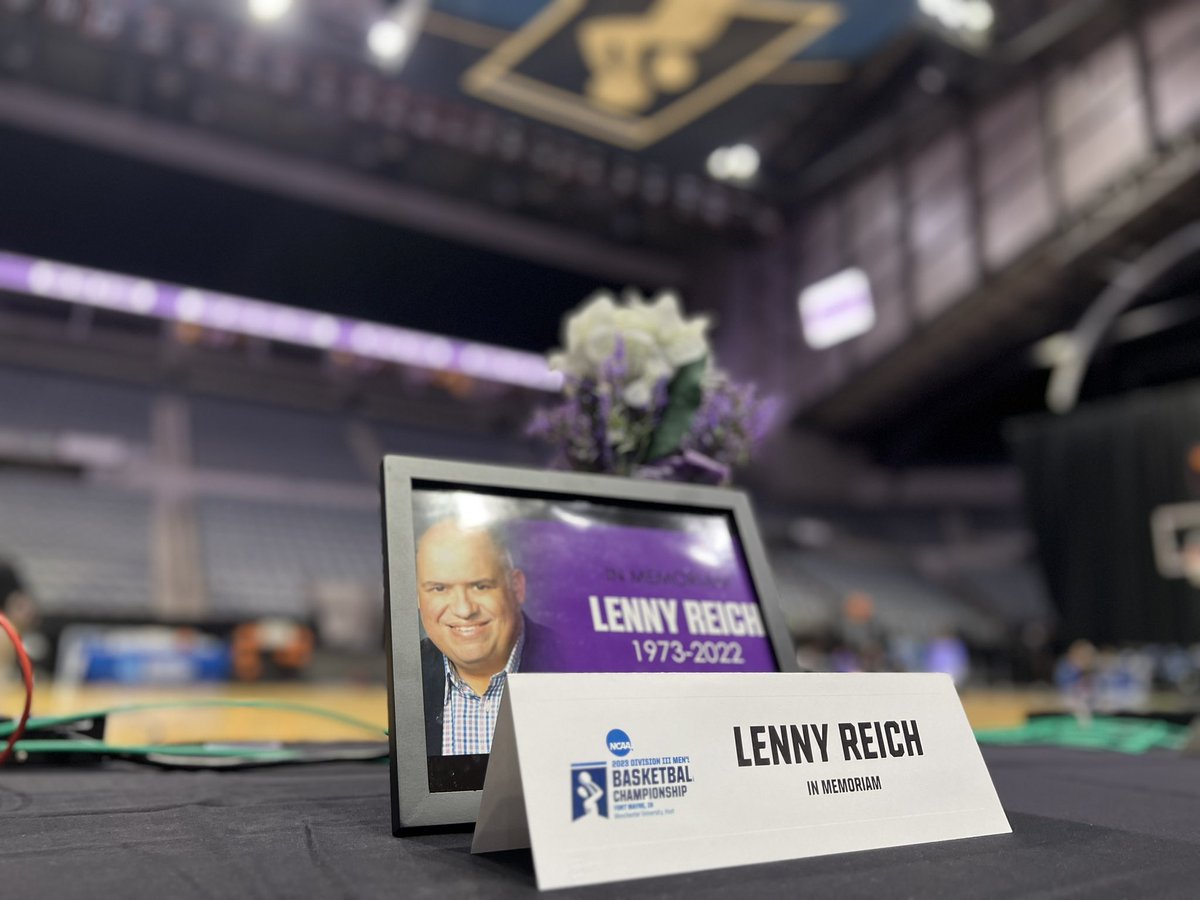 Honoring him today and every day. Thank you NCAA for saving him a seat.