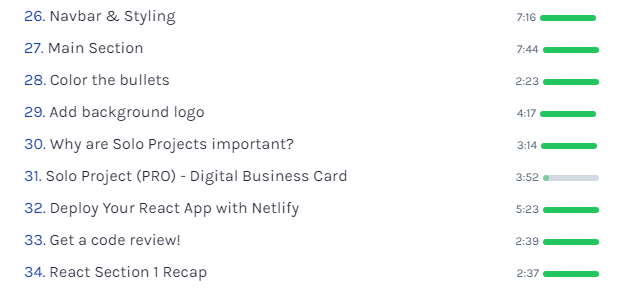 iriya1505's tweet photo. #Day4 of #100DaysOfCode <🤓/> 
 
✨And Done with the Module-1 (34/34) of #React
✨Build simple static website just for the understanding of React build structure and get some practice of import export things ...👩‍💻 https://t.co/zgXeYoCDiA