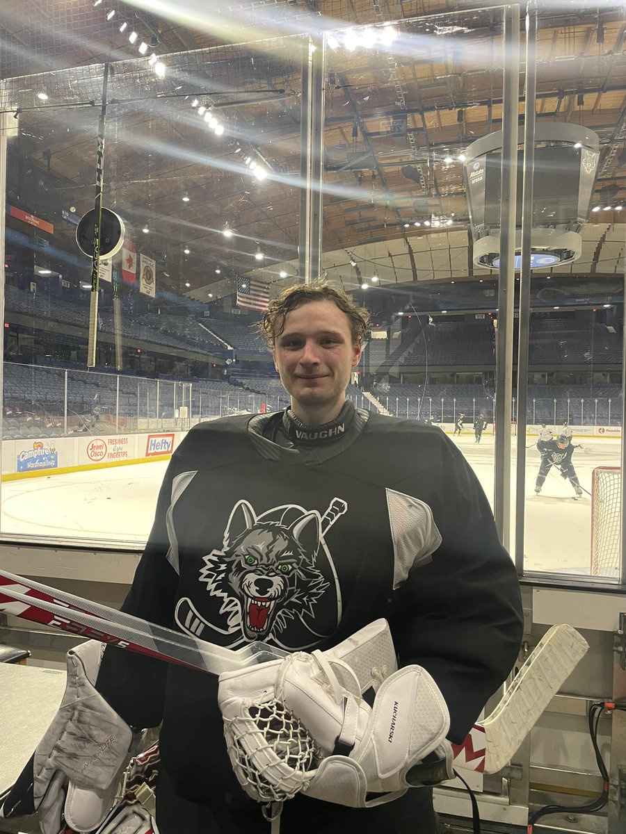Chicago_Wolves's tweet photo. Oh hey Jacob! 👋 

Welcome to Chicago, #31. https://t.co/awe78gsKcl