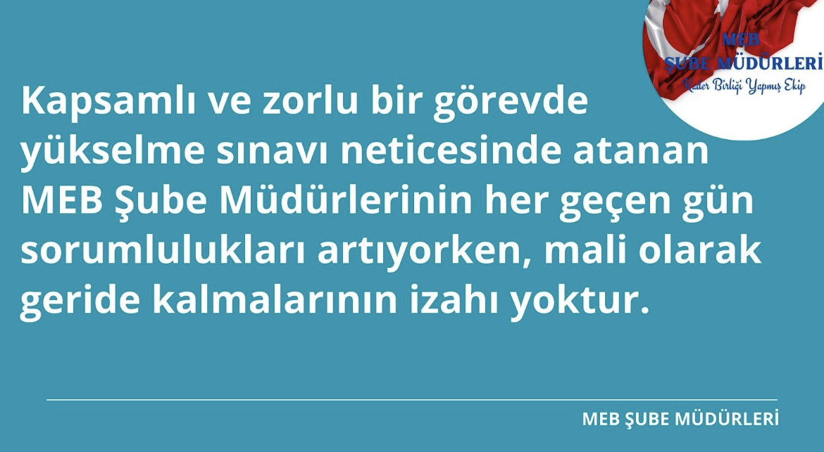 yalcinalpaydin's tweet photo. #SayinMahmutÖzer
#MebSubeMüdürleriBekliyor

@RTErdogan | @prof_mahmutozer https://t.co/qZyq7kCx9X