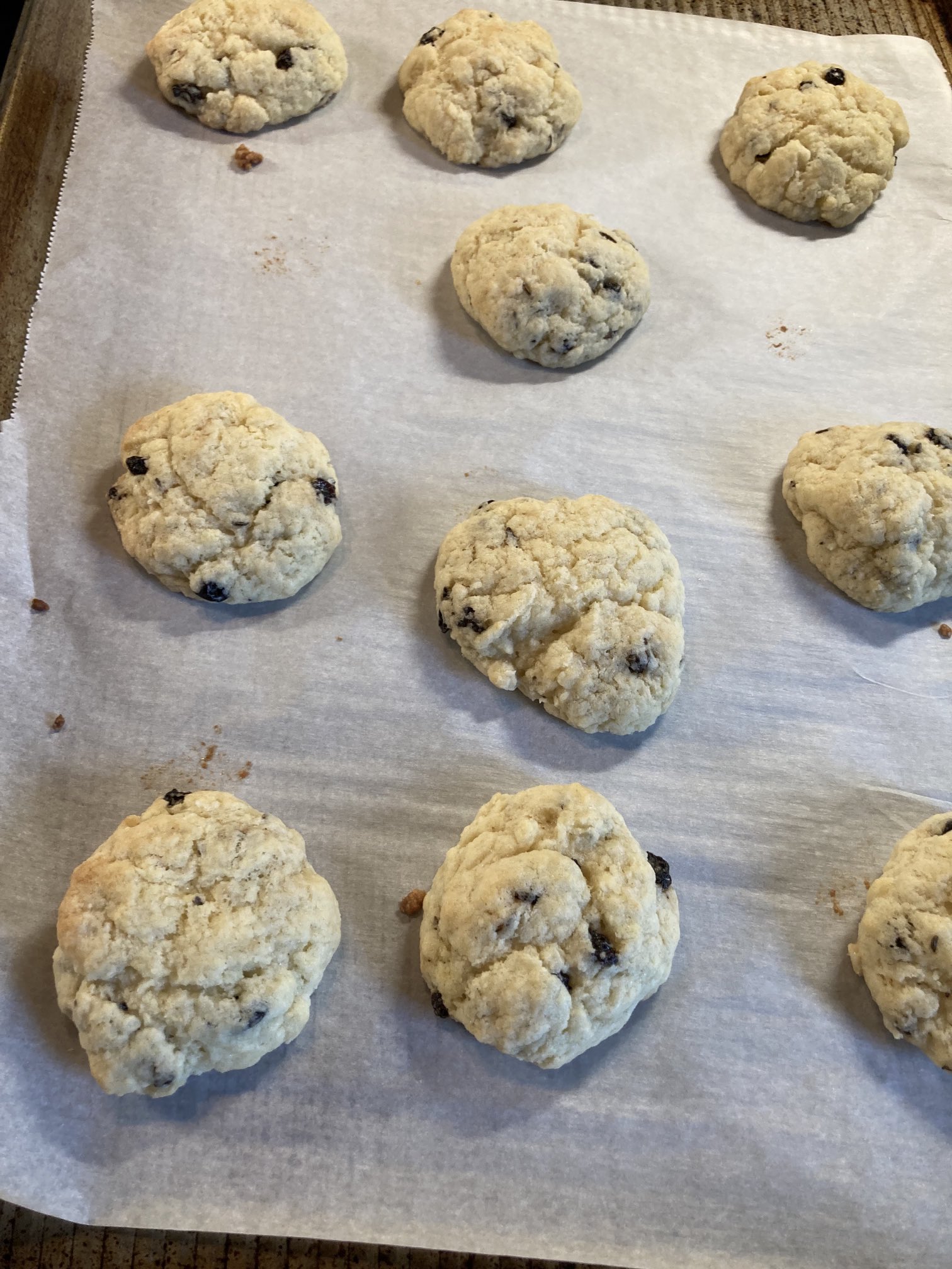 Helene Meisler on Twitter "Made some Irish Soda ‘Bread’ cookies for St