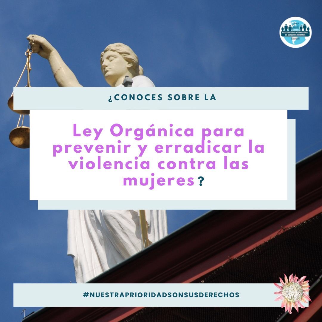 CoidhEc's tweet photo. Hilo para conocer un poco de la LO para prevenir y erradicar la violencia contra las mujeres 🧵 https://t.co/fCTiKLOVSx
