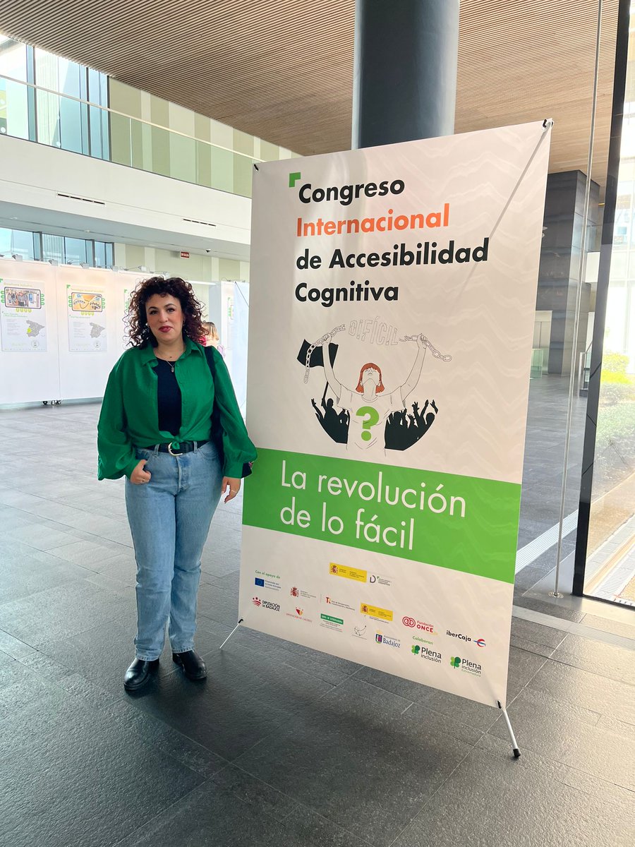 AstradeRMurcia's tweet photo. Ayer llegamos a Badajoz para asistir al Congreso Internacional de Accesibilidad Cognitiva, centro de la administración pública para hacer el mundo más accesible.
El lema de este año es "La revolución de lo fácil"
@ceacog
#PorUnMundoMasAccesible #Inclusión #Astrade https://t.co/XMDftDfW0m