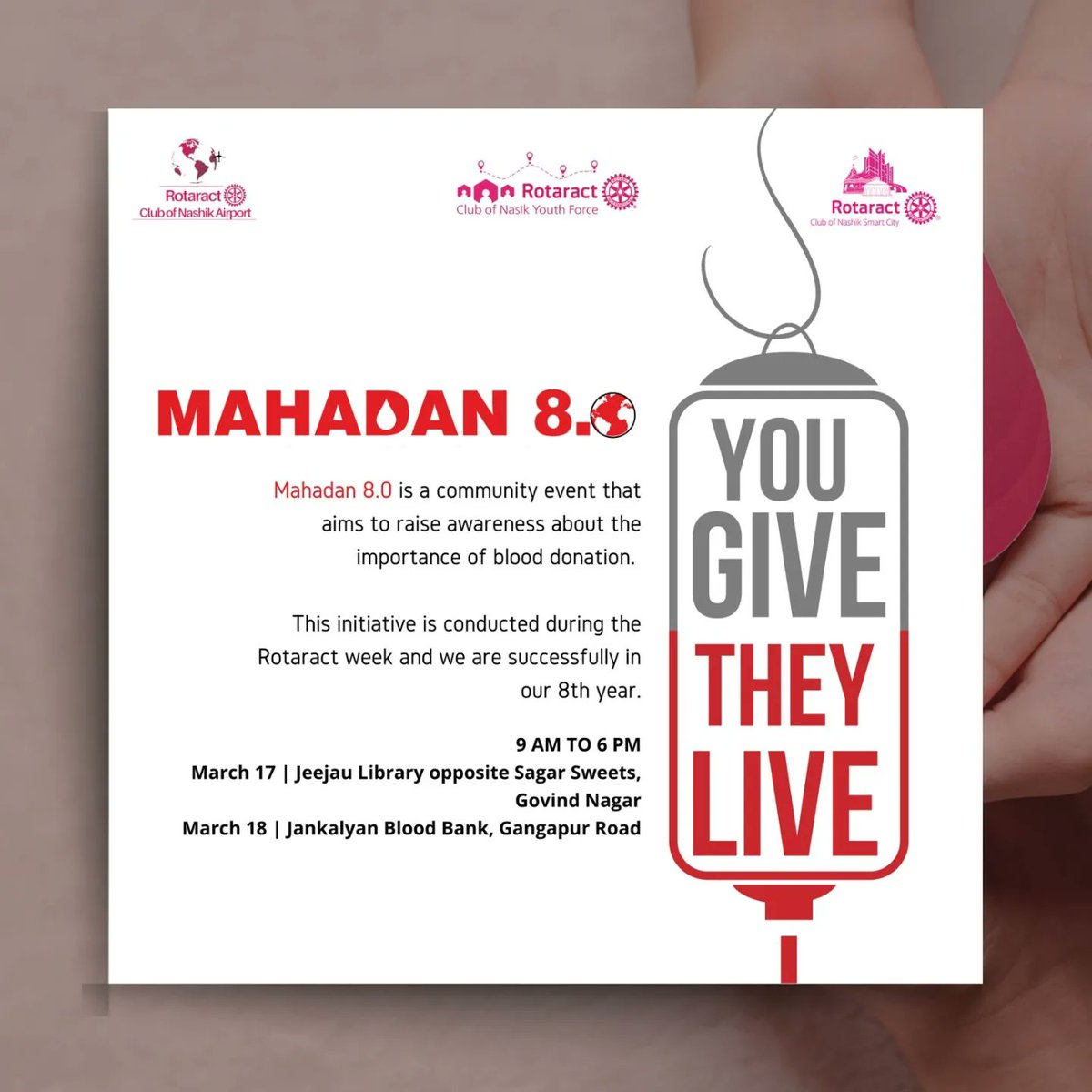 rotaract_nyf's tweet photo. #mahandan #BloodDonation https://t.co/RNhouLgx8o
