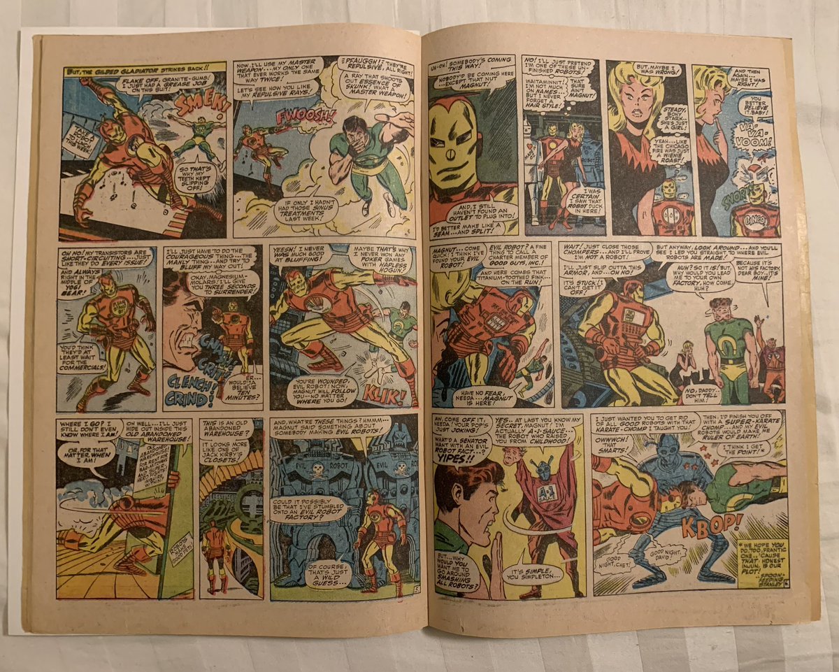 Shimada_Ichiban's tweet photo. #Marvel #marvelcomics #comic #Comics #comicbook #ComicsTwitter #comicbooks #MarvelParody #NotBrandEchh #2 #Magnut Vs #IronedMan! (2 of 3)🙏❤️🤣 https://t.co/S7B59owiR8