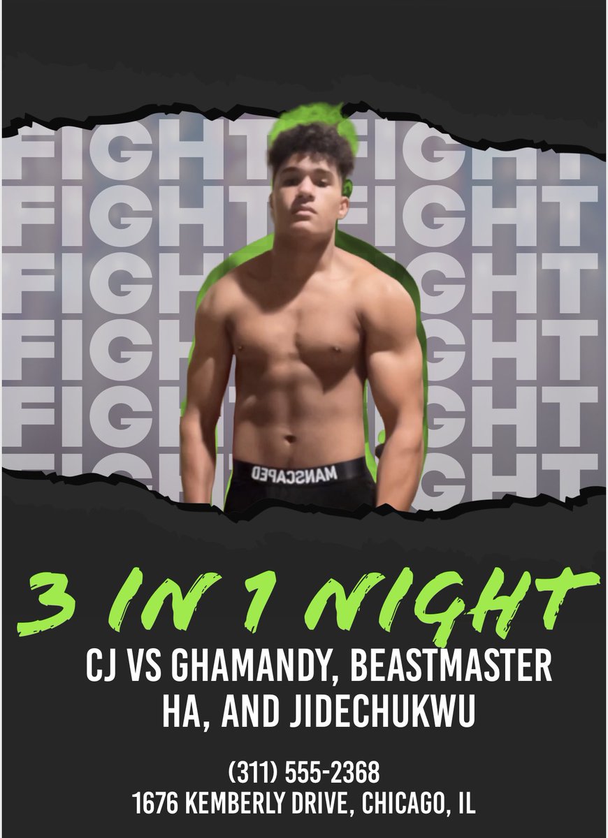 CjRuetten's tweet photo. Fight Announcement🥊 https://t.co/pxQkm4lfvZ