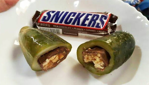 AdonisThuul's tweet photo. What's wrong babe? You hardly touched your snickels... https://t.co/F2p6RZg61B