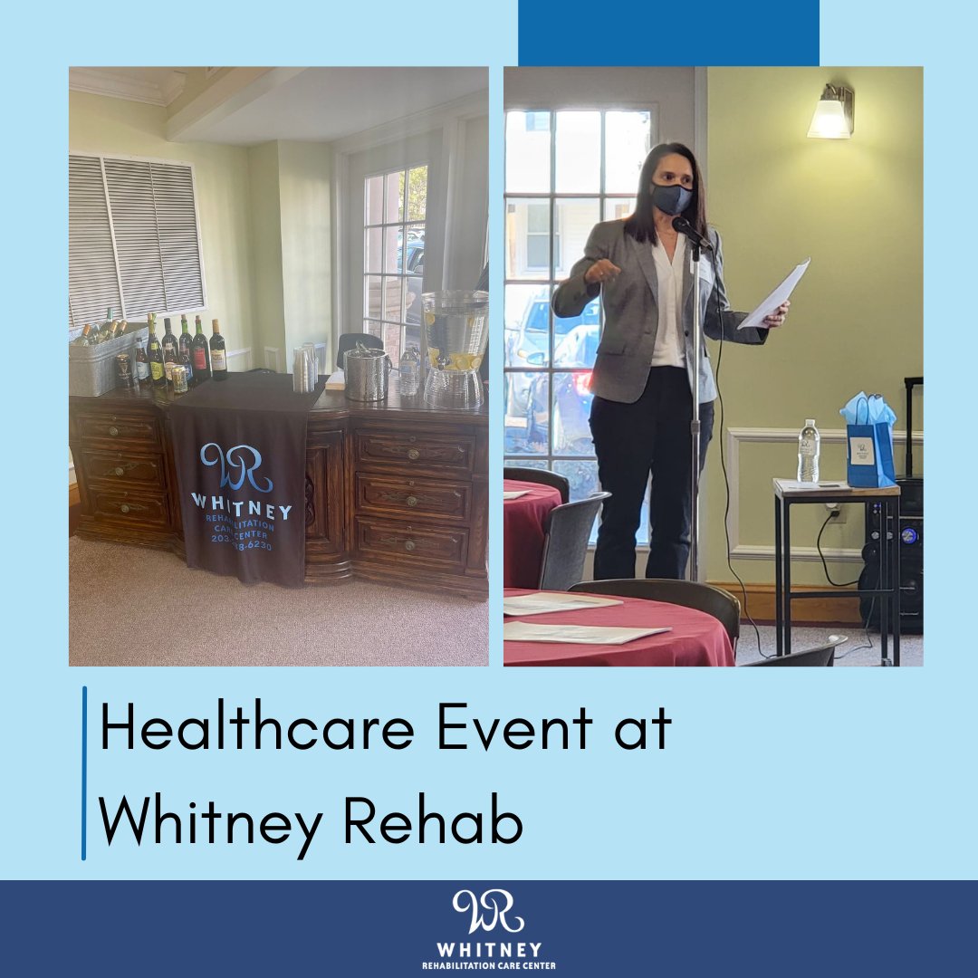 whitneyrehab's tweet image. Yesterday, Whitney Rehab hosted Attorney Dena Castricone and our healthcare colleagues to discuss future planning and Advanced Directives. It was a great event- thank you to all who attended! #healthcareevents #advanceddirectives #healthcare #WhitneyRehab