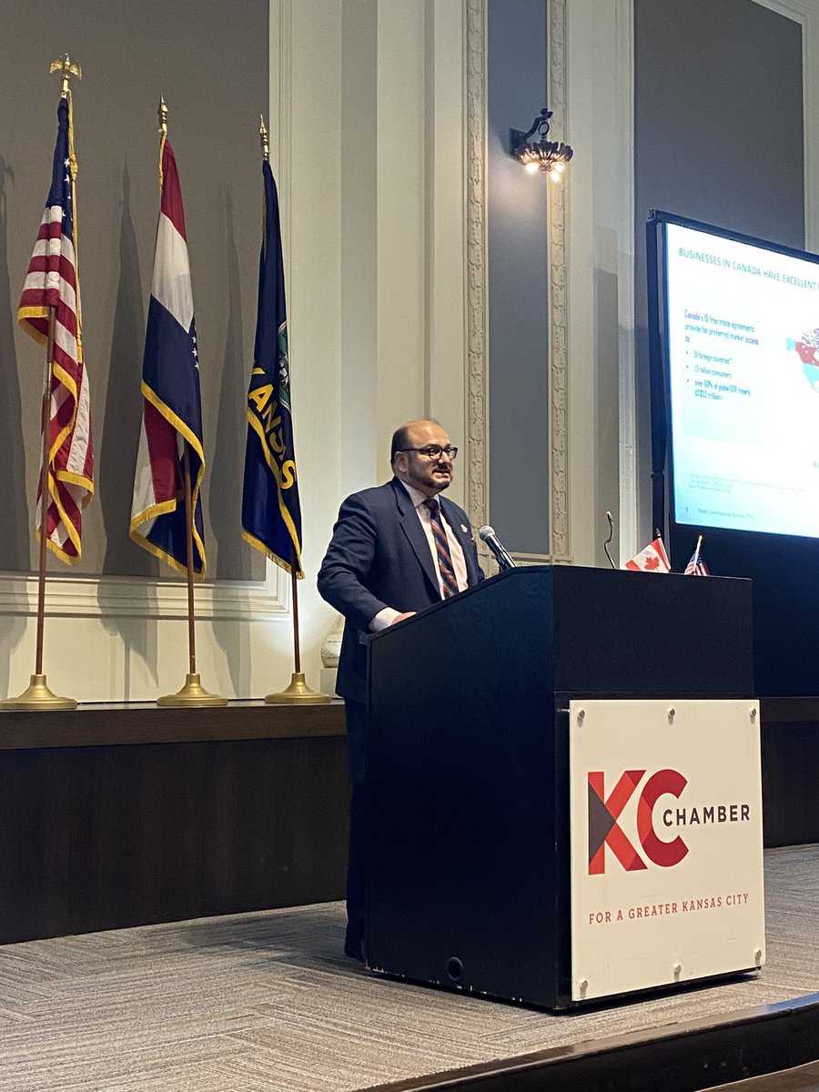 World Trade Center - Kansas City (@wtckc) on Twitter photo It was our immense pleasure to host the Trade Team from <a href="/CanCGChicago/">Canada in Chicago</a> for a business roundtable. Great discussion on bilateral trade and lots of business connections made! It was our immense pleasure to host the Trade Team from <a href="/CanCGChicago/">Canada in Chicago</a> for a business roundtable. Great discussion on bilateral trade and lots of business connections made!