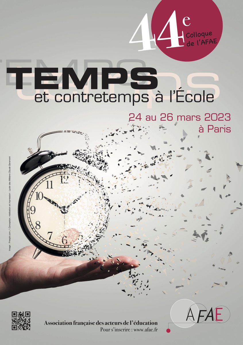 afae_fr's tweet photo. L'intérêt que suscite notre 44e colloque national, qui se déroulera du 24 au 26 mars à Paris, nous oblige à fermer les inscriptions dès aujourd'hui. https://t.co/X7XA6Zatjr