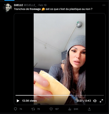 soplam12's tweet photo. @Frank_Whonose @DJELLE_ La madame devrait se contenter de bruler des tranches de jaune orange à la torche parce qu'elle vient de s'apercevoir que c'est du 'produit' de fromage #maillette https://t.co/fsgQGZjjma