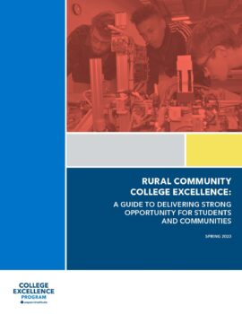 Rural #comm_colleges are essential hubs in their regions. <a href="/AspenHigherEd/">College Excellence Program</a>'s new report includes dynamic examples from across the country: nisod.cc/3FpYbHm