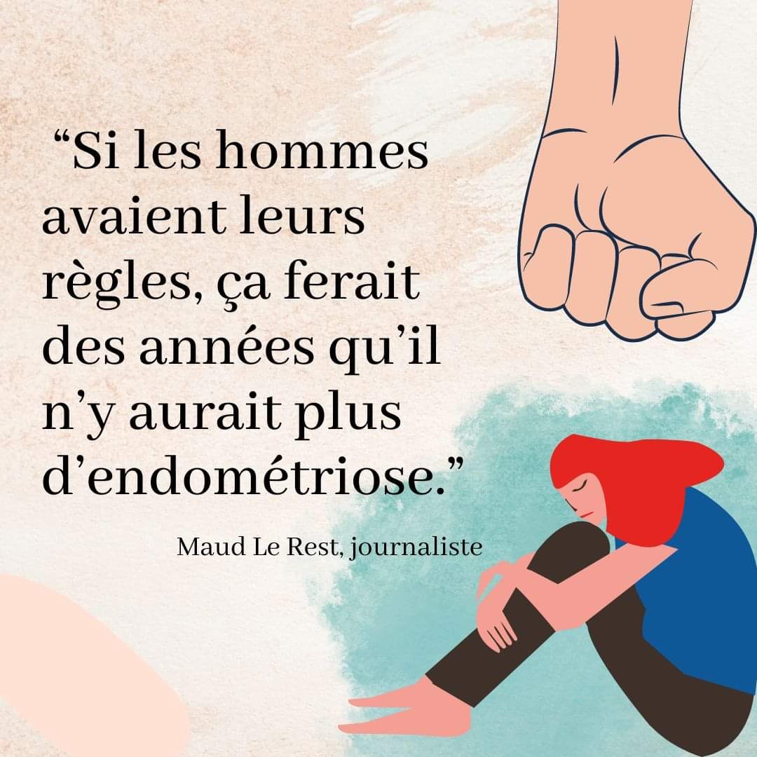L'endométriose a longtemps été ignorée par une médecine "androcentrée", davantage tournée vers le corps de l'homme. 

Endométriose : le poids du patriarcat, un dossier de Morgane Modin
medium.com/@morganemdn/en…