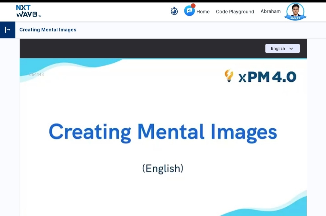 abrahamsamuel_'s tweet photo. Attended an Session in Xpm 4.o Fundamentals...💥Creating Mental Images...✨#nxtwave #abrahamsamuel #ccbpian #rahulattuluri #day105 #techiesam #practice #coding #100percent #html #css #fullstackdeveloper #codetowinchallenge #quiz #questions #foundation https://t.co/o9EaKqpmFl