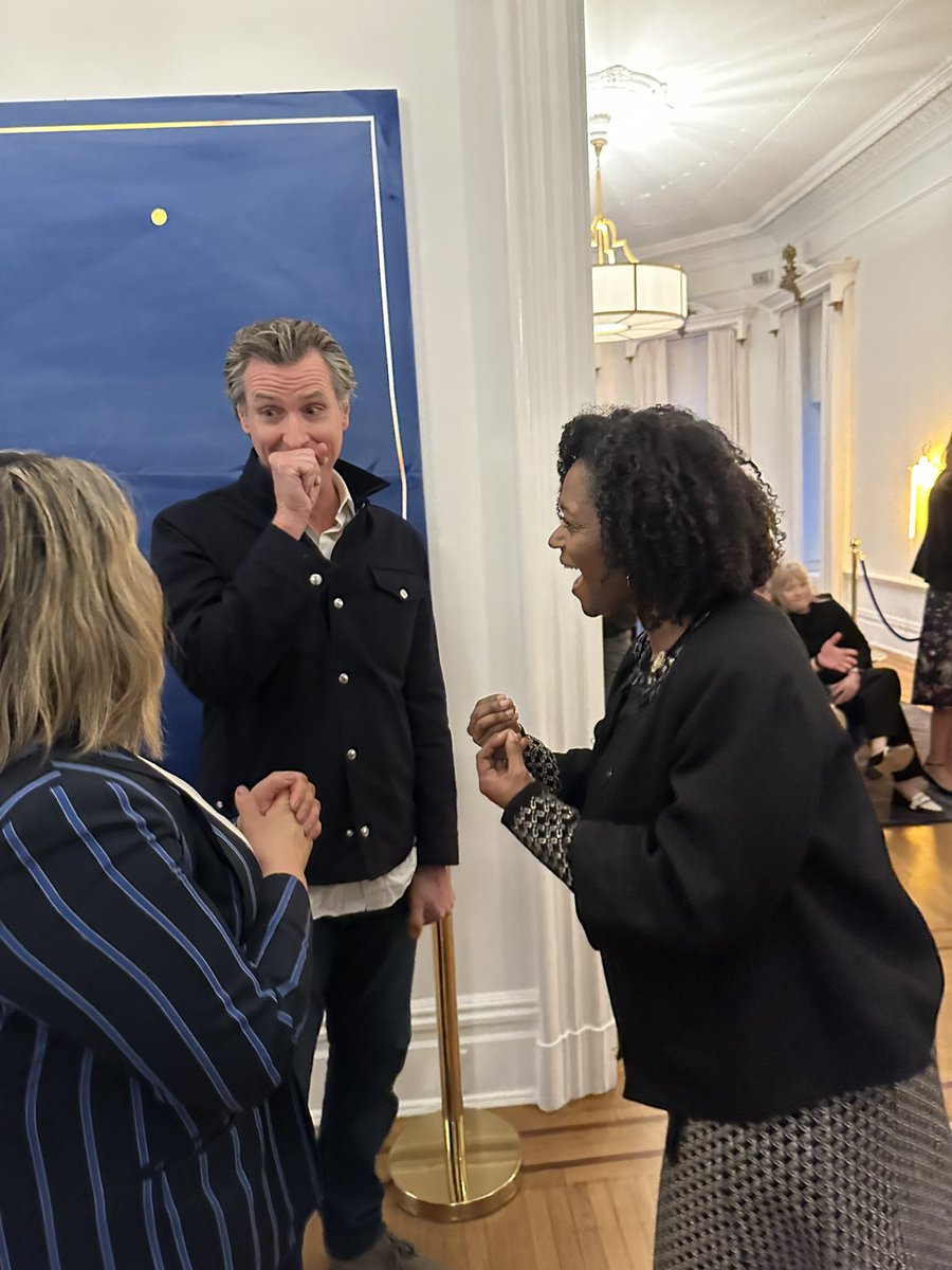 The moment our Governor realized how badass the two new Senators from LA County are. True Story.