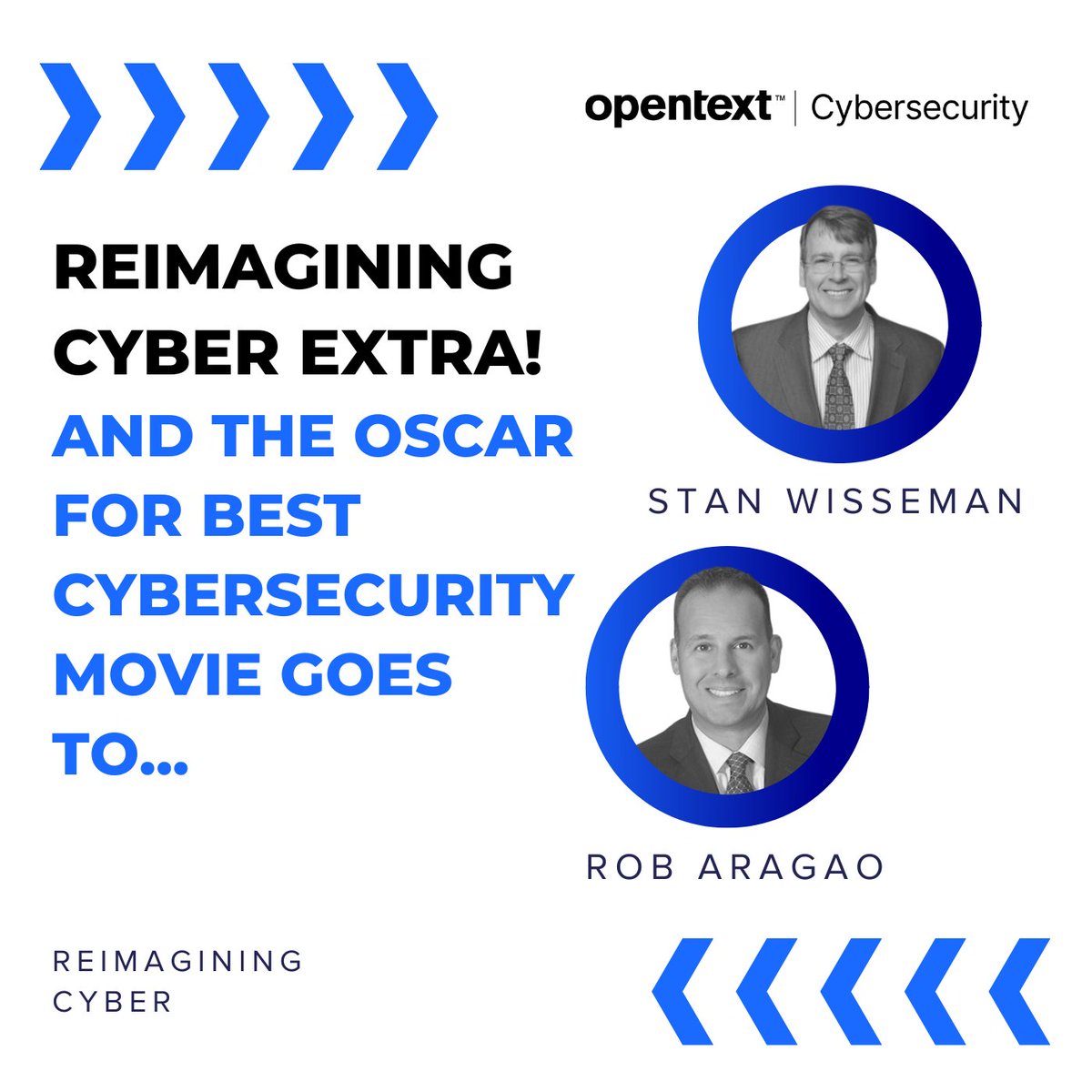 In this Reimagining Cyber EXTRA podcast 🎙️, our hosts are handing out the awards to the best #cybersecurity movies ever made. What are they? You'll have to listen to find out. buzzsprout.com/2004238/124382… #CyberResilience