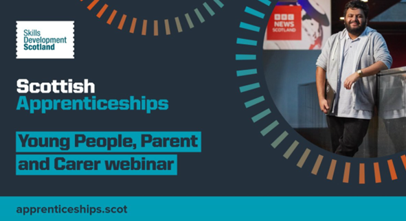 apprentice_scot's tweet photo. Did you miss our parents &amp; carers webinar last week as part of #ScotAppWeek23?

Don't worry, you can watch a recording of the event.

Get CV hints and tips from employers &amp; a careers advisor on getting an apprenticeship.

Watch now ➡️ https://t.co/V4LjKBHaX6

#UnlockingPotential https://t.co/812K7hvrev