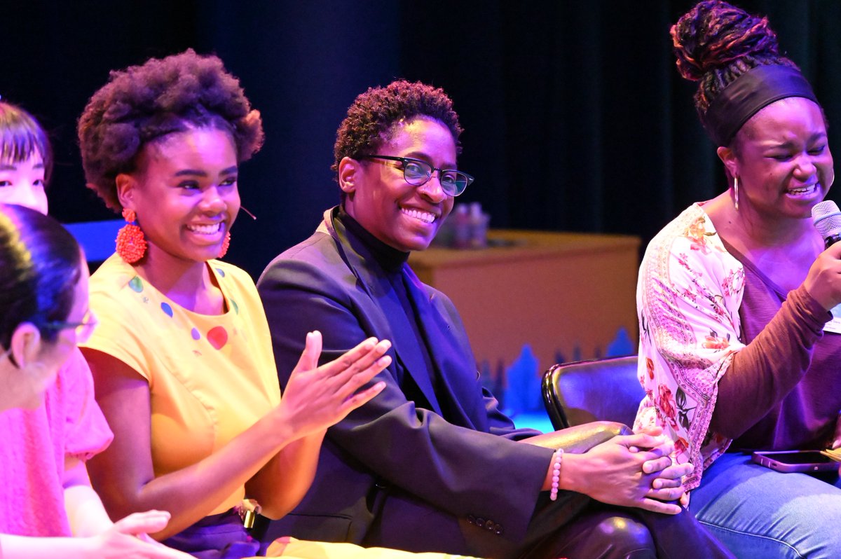 BACTheatre's tweet photo. About last Saturday...😌 #JacquelineWoodson #BayArea #ChildrensBooks https://t.co/AKtQSLtC8d