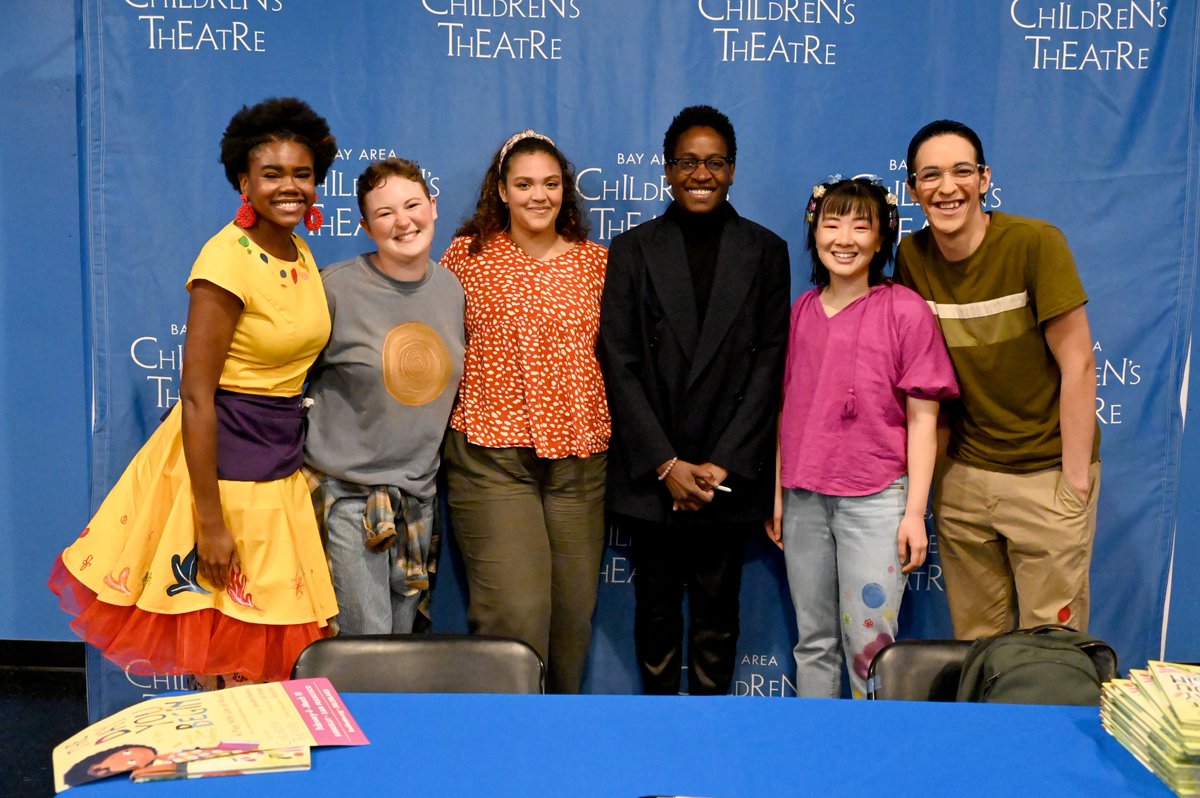 BACTheatre's tweet photo. About last Saturday...😌 #JacquelineWoodson #BayArea #ChildrensBooks https://t.co/AKtQSLtC8d