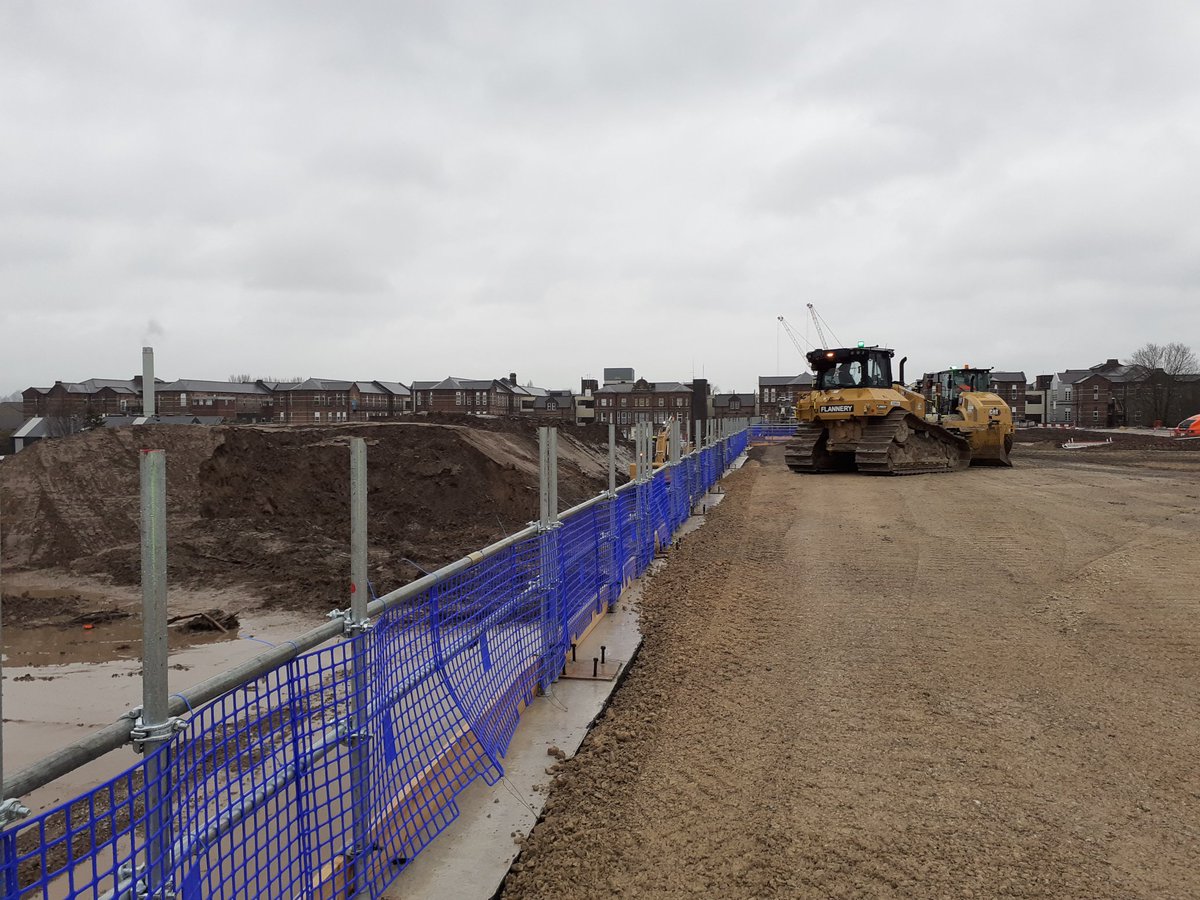 We're standing on the upper floor of North View!  The progress on site is  breathtaking.