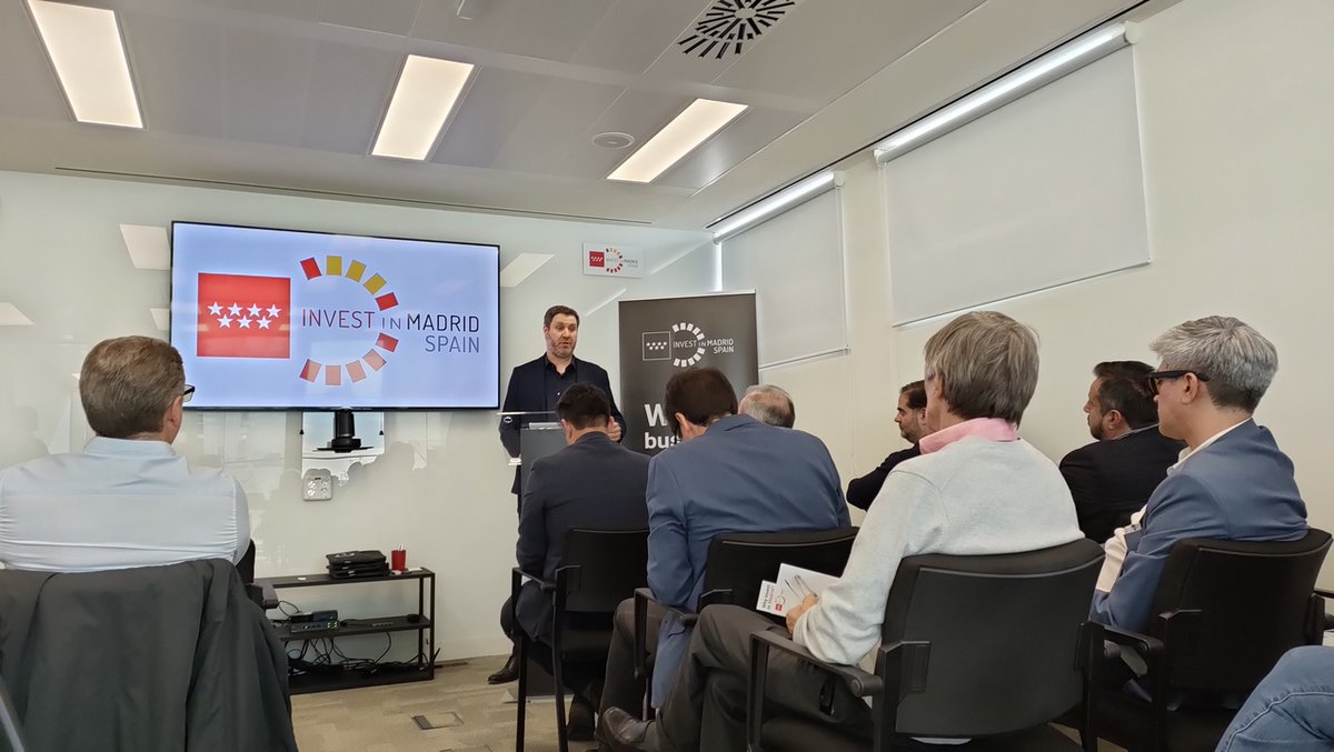 investinmadrid's tweet photo. 😊 Recibimos en nuestra sede a inversores argentinos para explicarles las oportunidades e incentivos de inversión en @ComunidadMadrid

🤝 Estrechamos lazos con Latinoamérica

@albertogonzdiaz @haciendaCMadrid @Investinmadrid @baproductiva @pablolera @invest_BA @deseconomicoBA https://t.co/HAaQvRxYWK