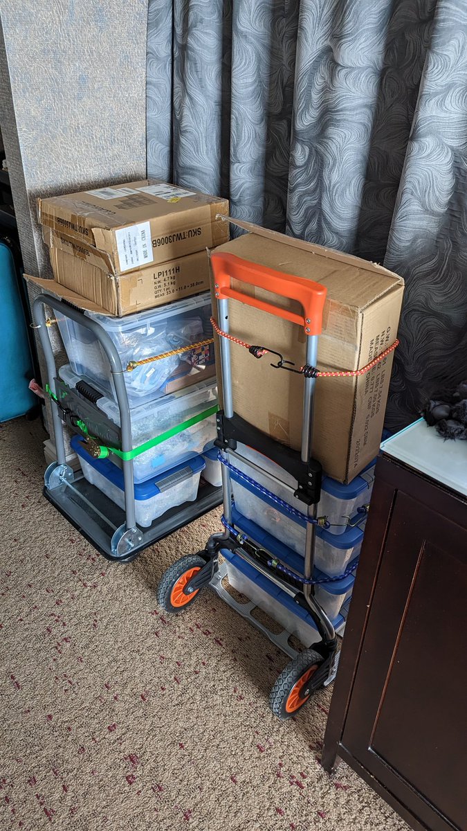 equusreined's tweet image. Nested at the @westin, ready to setup later in the Dealers Den for #FE2023 
T-shirt by @PixlPhantasy, #MiniMoon doll by @wormsandbones 😊