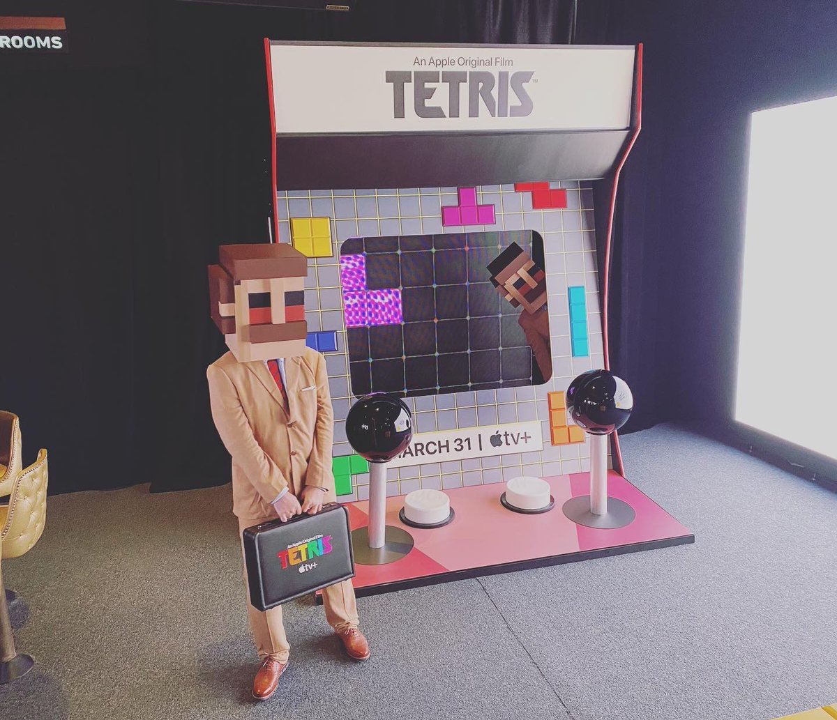highballaustin's tweet photo. The TETRIS Experience is live at The Highball, now through 11pm. One day only! Come by. Open to the public. https://t.co/9x5hfiJkrO https://t.co/XqzysqdkHf