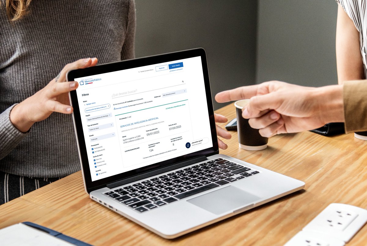 GoblabUAI's tweet photo. 📢 @ChileCompra ya publicó las Bases Tipo para la licitación de algoritmos e #InteligenciaArtificial con requisitos ÉTICOS 🤖☑️

Un avance inédito para las compras públicas en A. Latina, gracias al proyecto Algoritmos Éticos de la 
@UAI_CL y @IDB_Lab

👉 https://t.co/qaxjvEQYe9 https://t.co/slrLKOfLB3