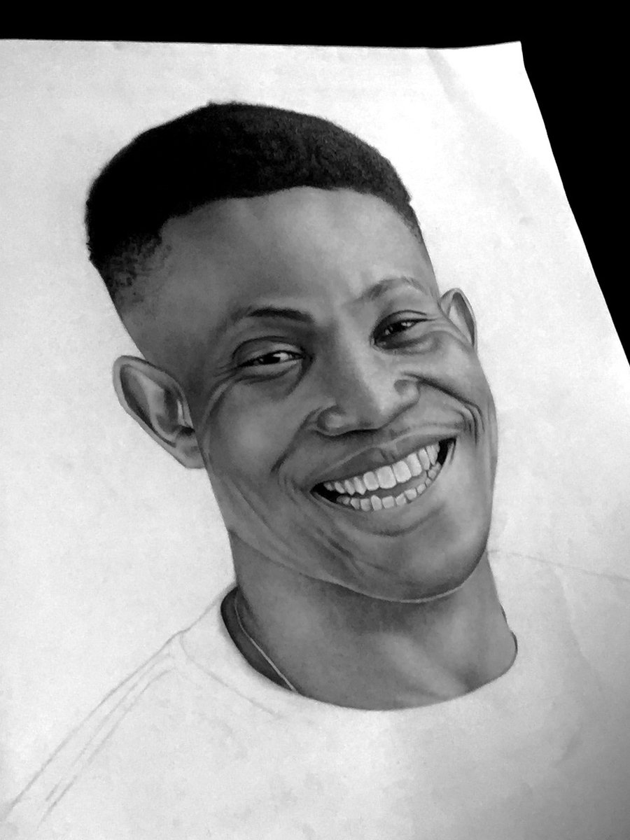 DharmykingArt's tweet image. I present to you, the progress shot of my drawing of @RealJerryEze . It’s been an amazing process so far and I started it while I was making the drawing of Rema. Hope he sees it. Kindly like, comment and retweet. Thank you 🙏🏽 

#Rema #jerryeze
