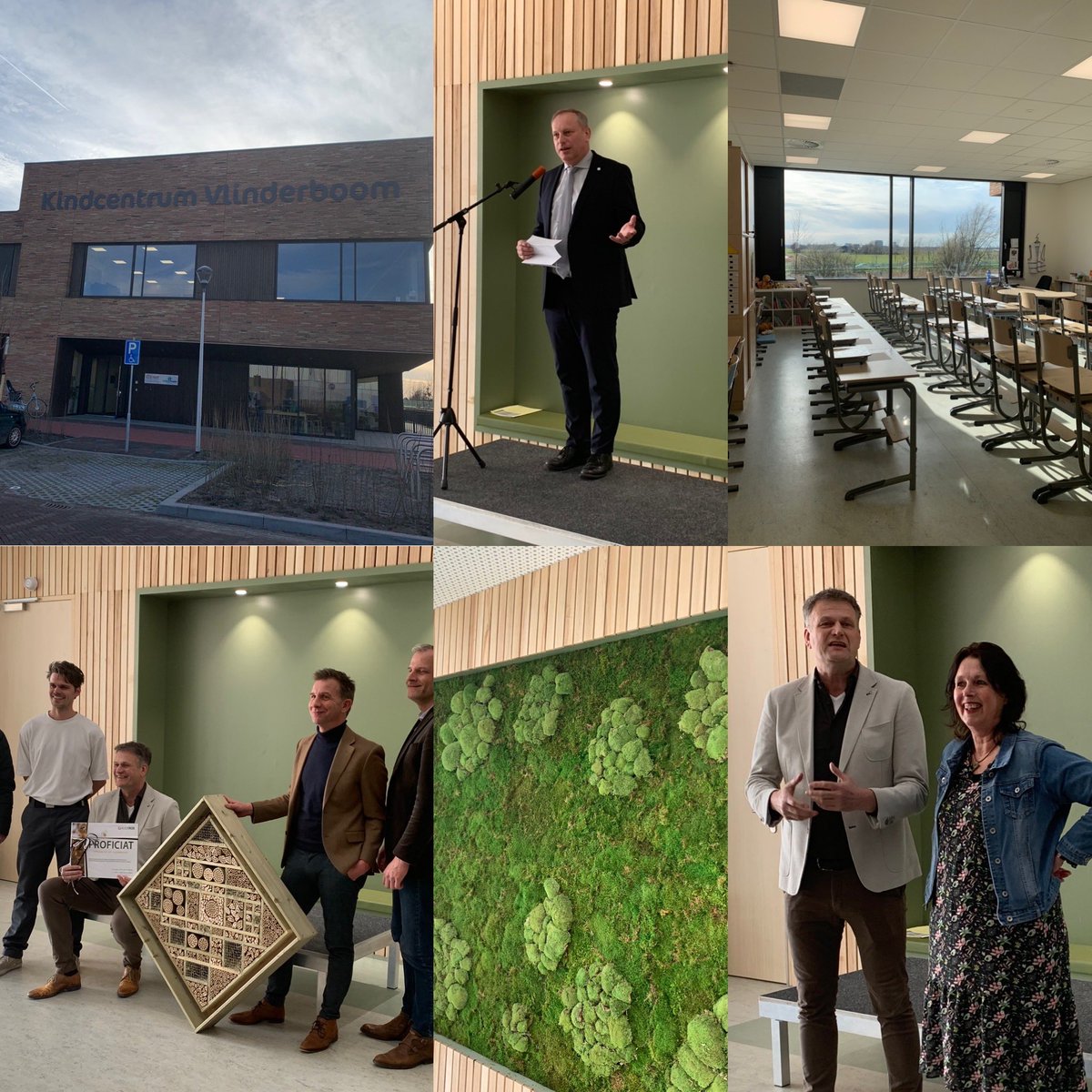 Zojuist was de officiële opening van het nieuwe gebouw van Kindcentrum @OctVlinderboom <a href="/OctantNL/">Octant</a> en Skippy Pepijn door collega @PHennevanger Een prachtig gebouw waar veel kinderen gaan leren, ontwikkelen, spelen en ontmoeten