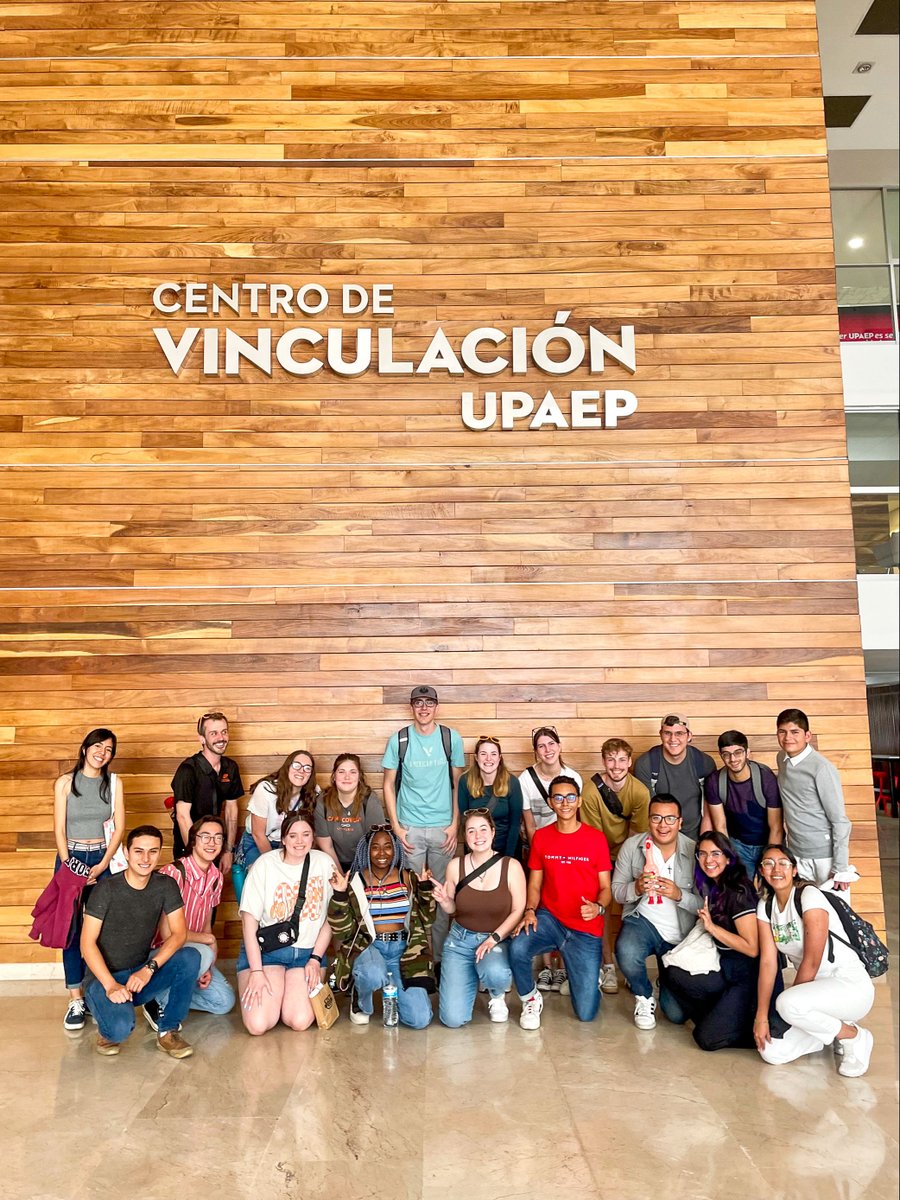 okstate_Global's tweet photo. Who is having more fun in Puebla, Mexico: the students or the plastic chicken?
#GloabblyOrange #okstateabroad #OkStateGlobal https://t.co/IU98SVGBa4