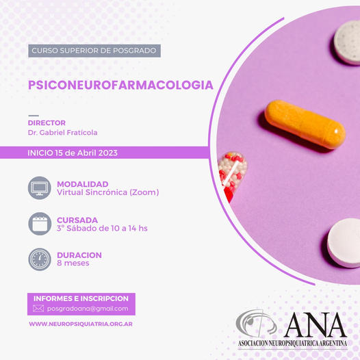 NeuropsiArg's tweet photo. INFORMES E INSCRIPCIÓN:
🗒https://t.co/MfvY59wgwW
📧posgradoana@gmail.com https://t.co/hCTTGv0EU5