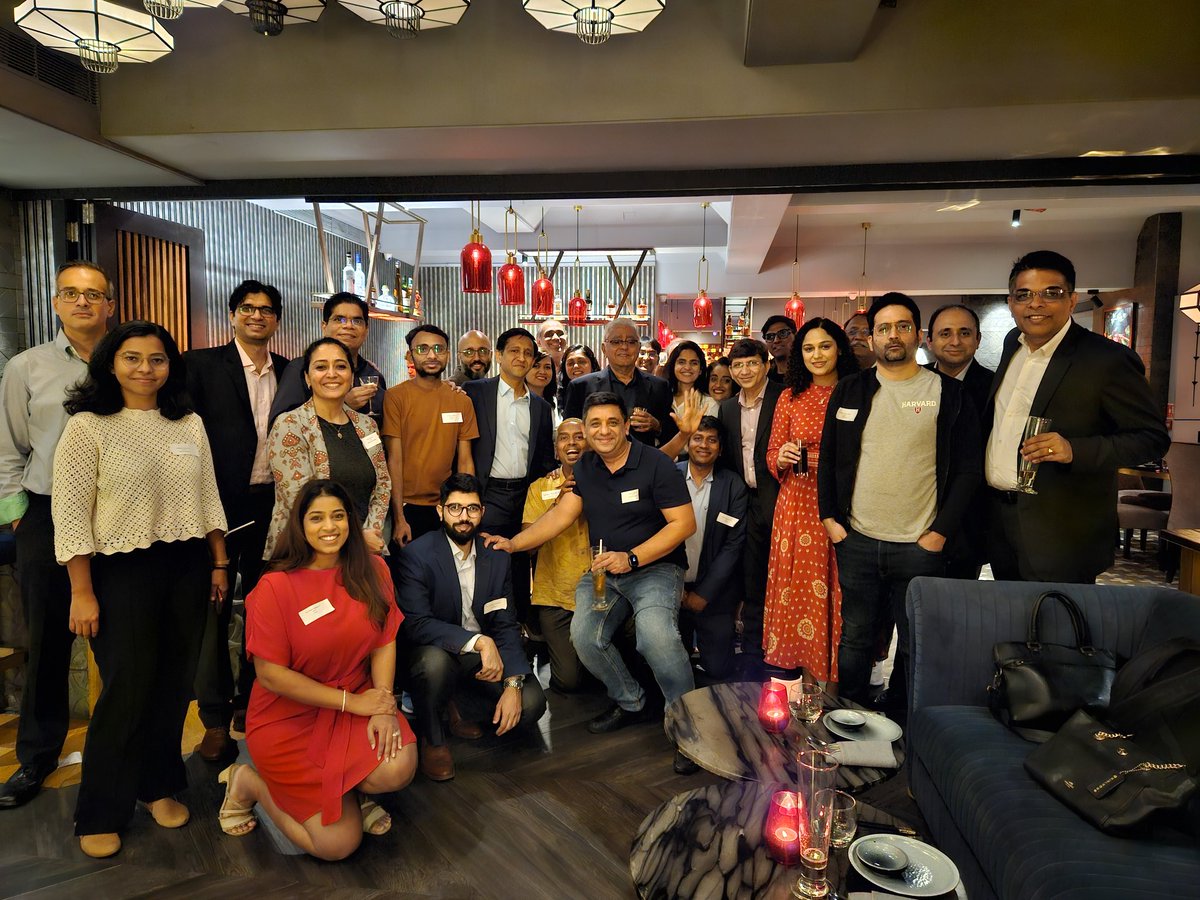 Pgkandoi's tweet photo. @HarvardAlumni GNN Mumbai https://t.co/4NUGidH7CS